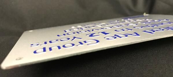 embossed graphics close